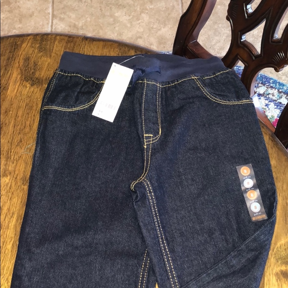 Gymboree girls pull on jeans size 8 NWT